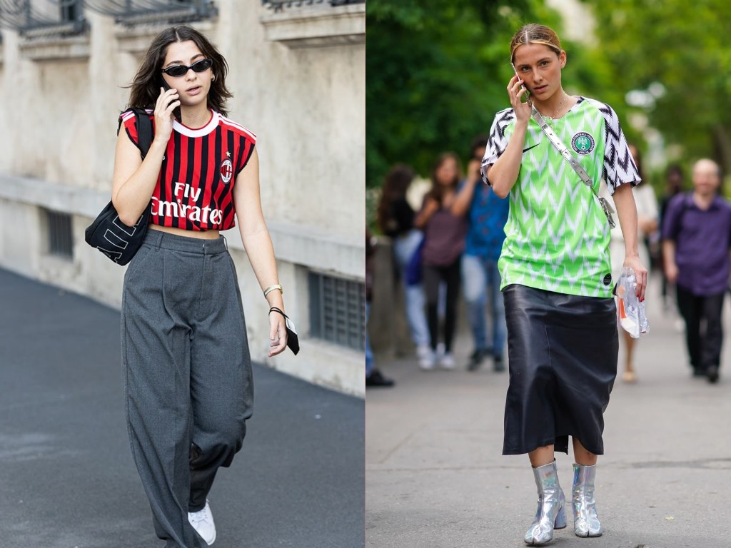 Những chiếc áo của các câu lạc bộ bóng đá đã trở thành item thời trang sành điệu