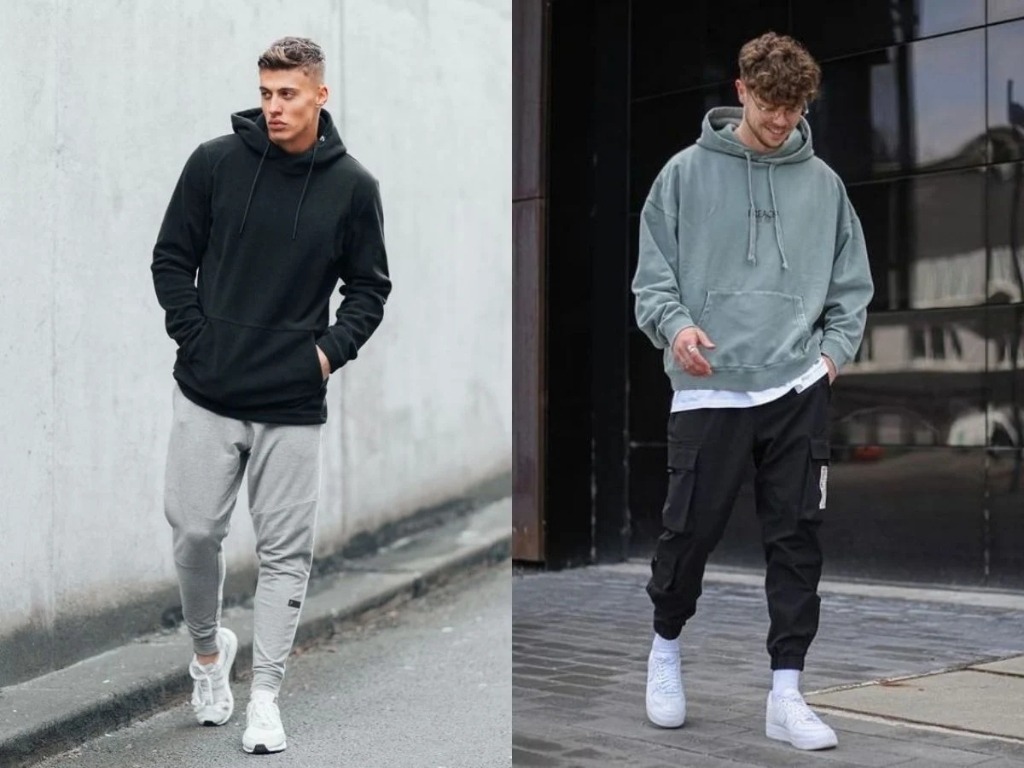 Cách phối đồ thể thao nam phong cách streetwear đầu cá tính