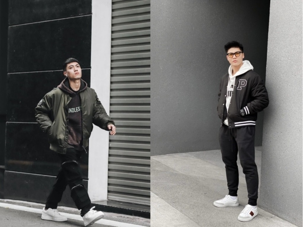 Những chiếc quần jogger dễ dàng kết hợp với hoodie/bomber để tạo nên set đồ năng động