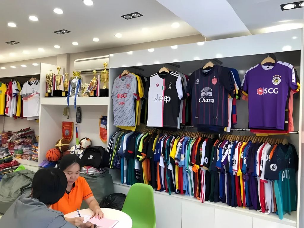 Các cửa hàng bán đồ thể thao nam uy tín sẽ có đa dạng mẫu mã theo xu hướng mới