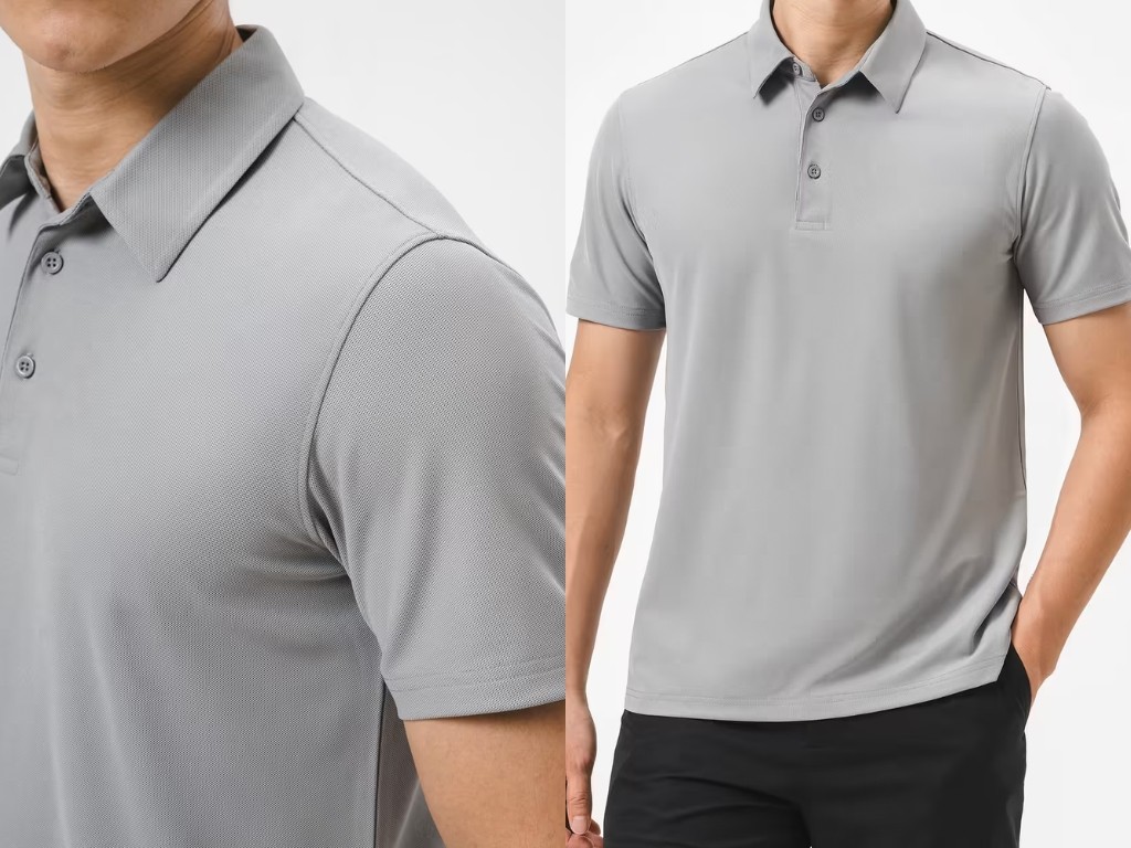 Quần áo thể thao nam cao cấp sử dụng chất liệu vải tái chế cao cấp