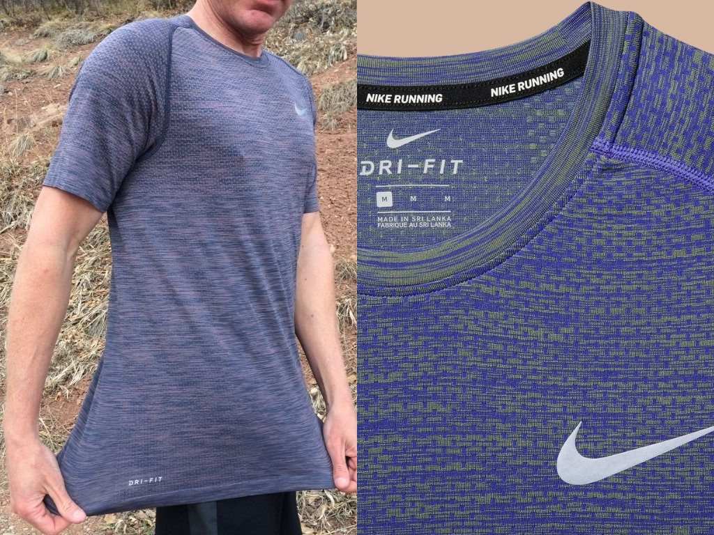 Áo chạy bộ Nike Dri-FIT là dòng áo quen thuộc giúp thấm hút mồ hôi hiệu quả