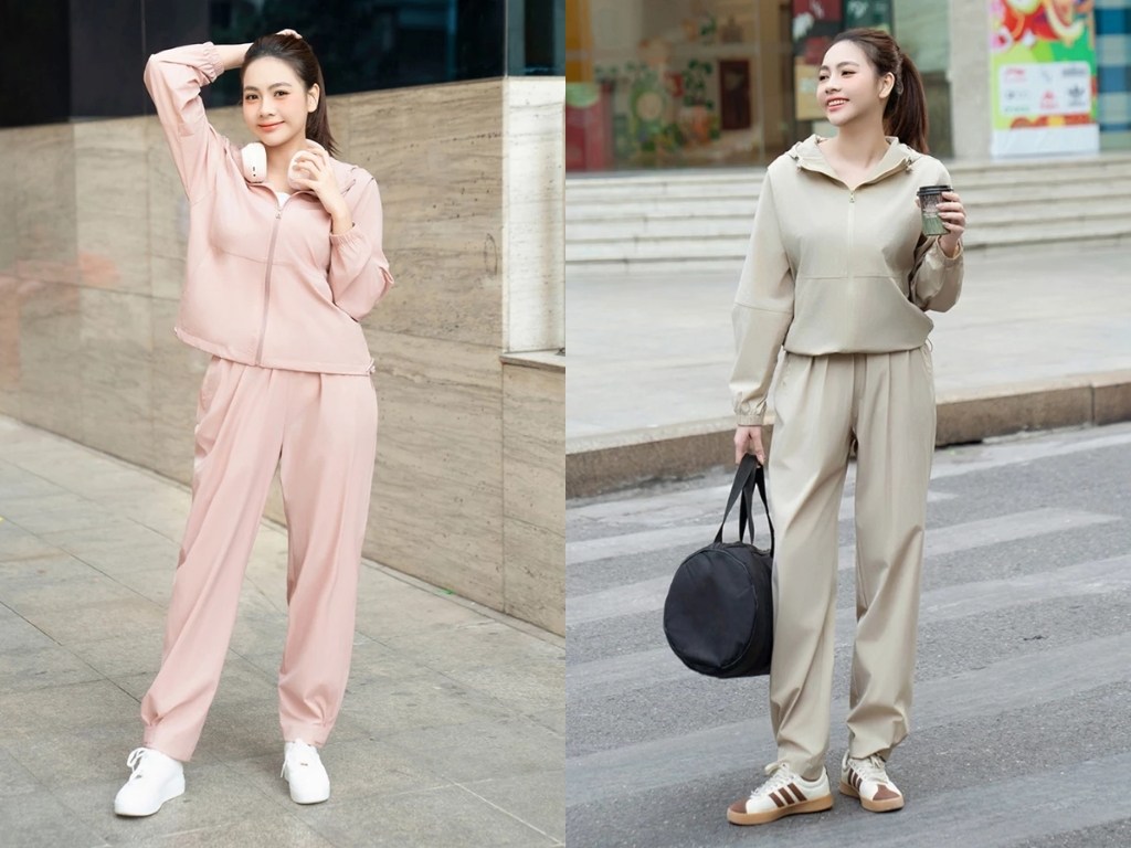 Việc phối bộ gió thể thao một cách thông minh sẽ giúp nâng tầm phong cách