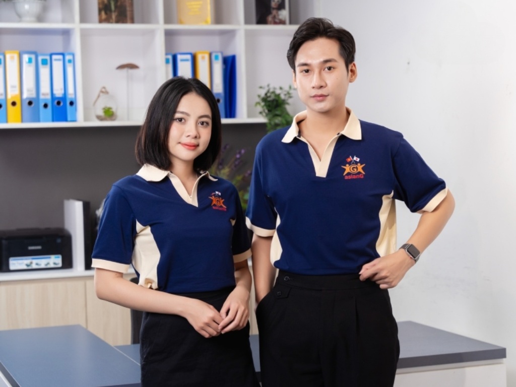 Mẫu áo phông cho nhân viên văn phòng