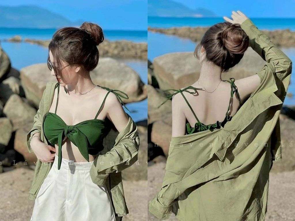 Một chiếc áo khoác ngoài như áo sơ mi phom rộng phù hợp cho bạn