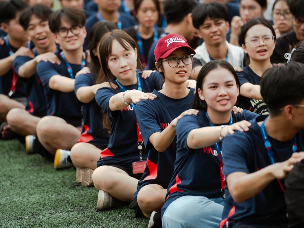 Đồng phục VinUni giúp tạo sự bình đẳng và gắn kết