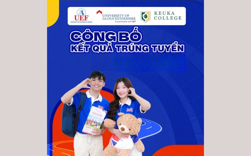 Đại học UEF có điểm chuẩn dao động từ 15 - 19 điểm