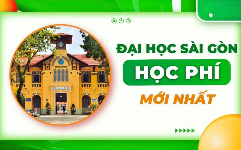 Đại học Sài Gòn học phí dao động từ 20 - 40 triệu đồng/năm