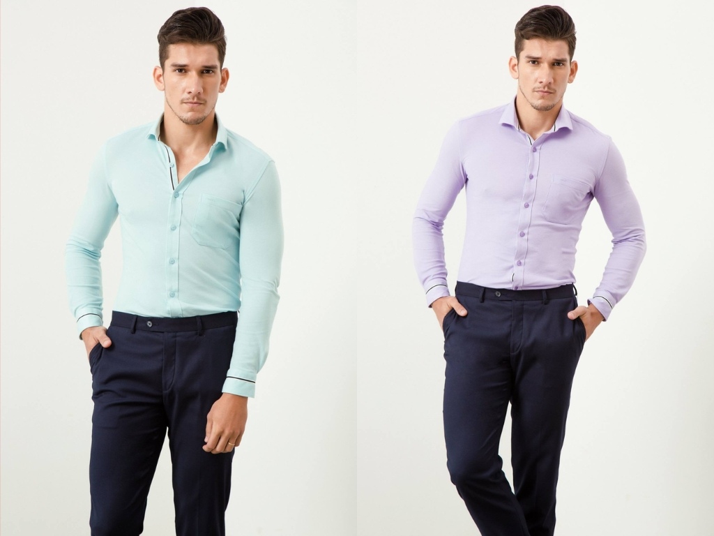 Áo body-fit mang đến vẻ ngoài lịch lãm và chỉn chu cho nam giới