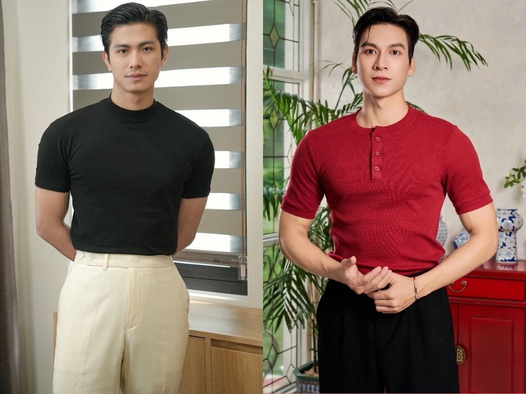 Áo thun body nam có nhiều kiểu dáng cổ áo mang lại những phong cách khác nhau