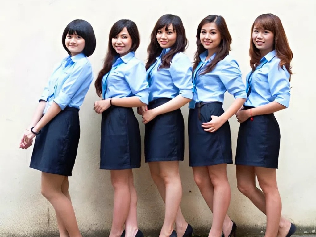 Mẫu đồng phục công sở nữ đẹpphải tôn dáng nhưng không gò bó
