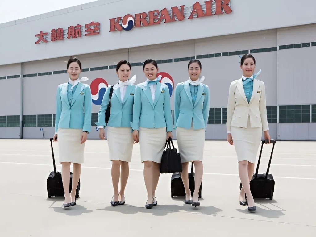 Váy đồng phục của tiếp viên hàng không