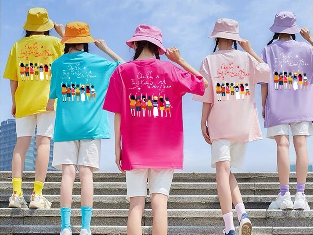 Thiết kế áo nhóm cần phải thể hiện được “chất” riêng của cả hội