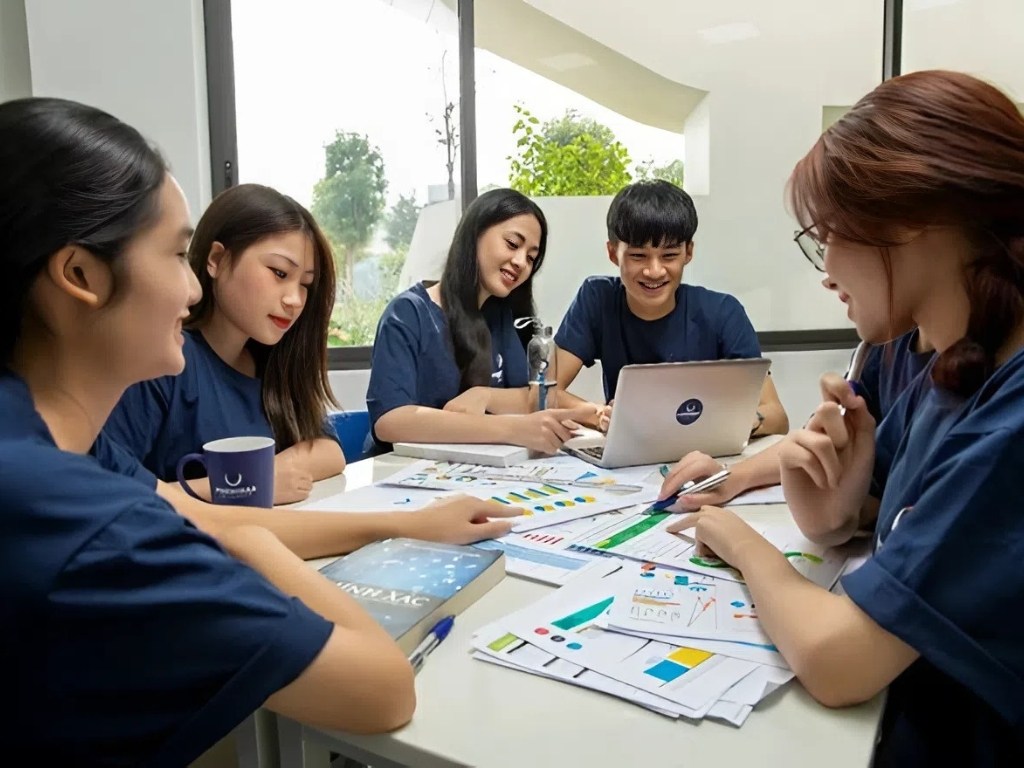 Sự đồng lòng trong buổi họp nhóm giúp mọi vấn đề được thống nhất nhanh chóng