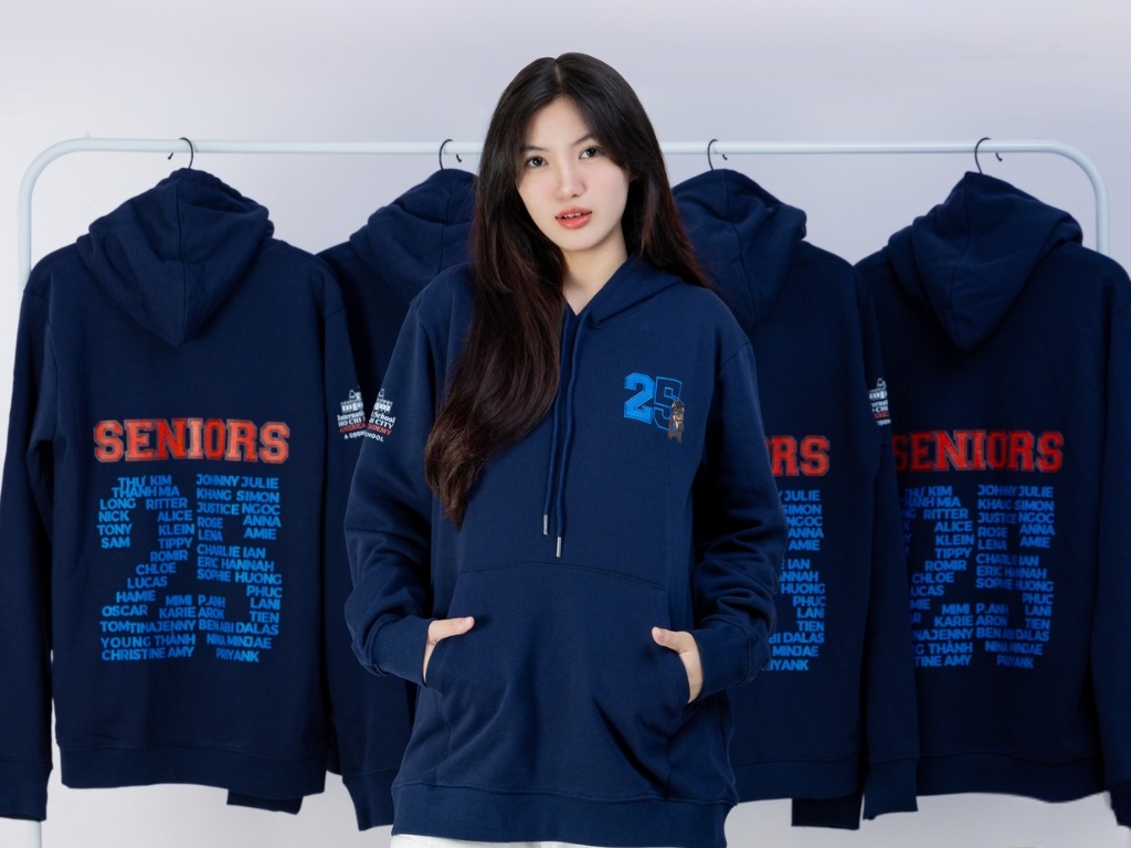 Áo hoodie tay dài mang đến phong cách trẻ trung và năng động