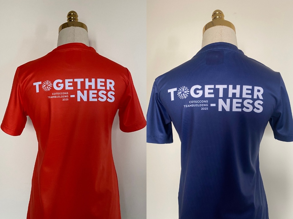 Áo nhóm là đồ dùng không thể thiếu trong quy trình thiết kế team building