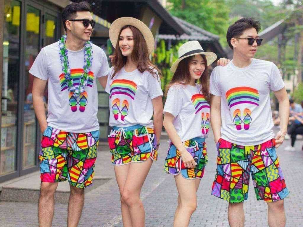 Chất liệu vải thun lạnh có bề mặt trơn láng