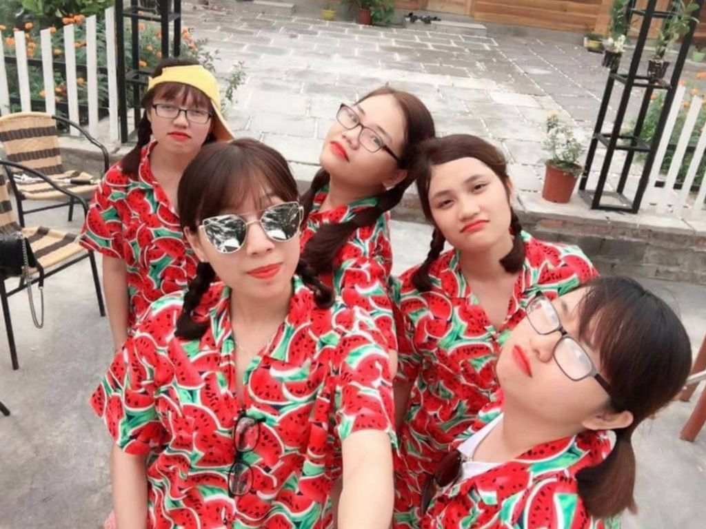 Những họa tiết này cũng mang đậm không khí mùa hè