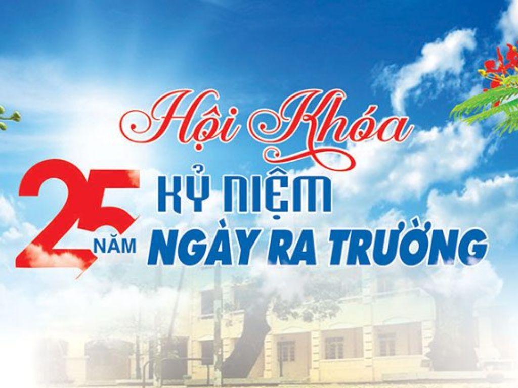 Chiếc băng rôn là nơi để thể hiện tên lớp