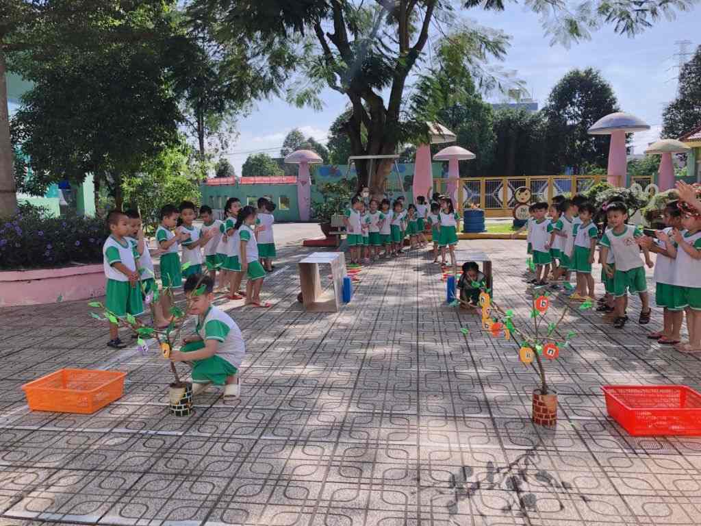 Mỗi học sinh sẽ được dán một tờ giấy ghi tên một nhân vật