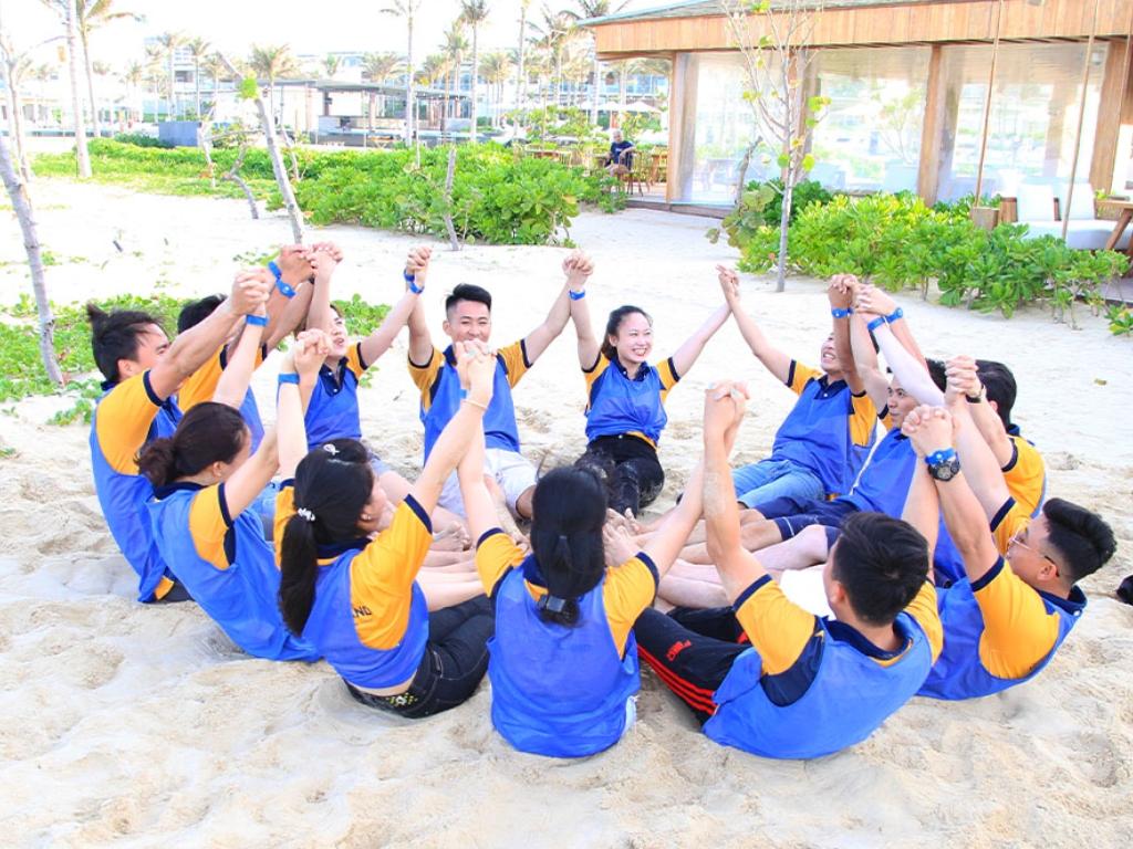 Trò chơi mini game team building nối từ