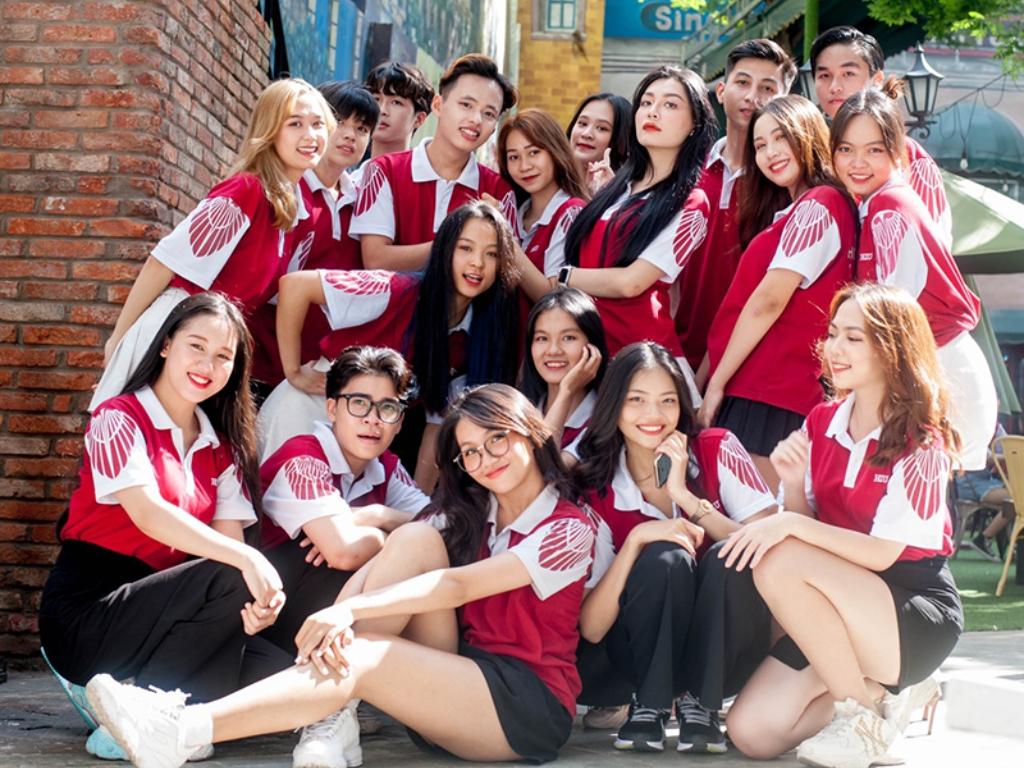 Áo polo đồng phục Đại học Quốc tế Hồng Bàng