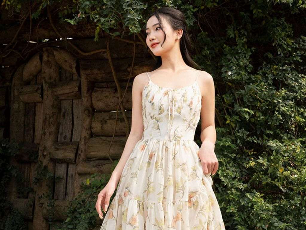 Đầm maxi vải lanh là biểu tượng của sự tự do, bay bổng