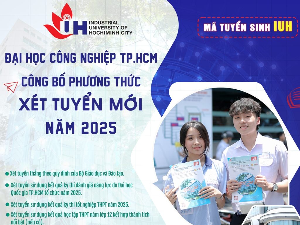 Mã trường Đại học Công nghiệp TP HCM là IUH