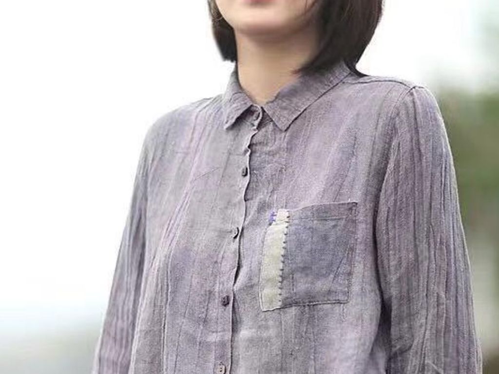 Một chiếc áo sơ mi vải linen được coi là món đồ đáng giá