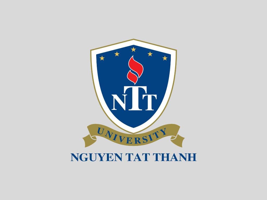 Logo sử dụng hai gam màu chính là xanh dương và đỏ