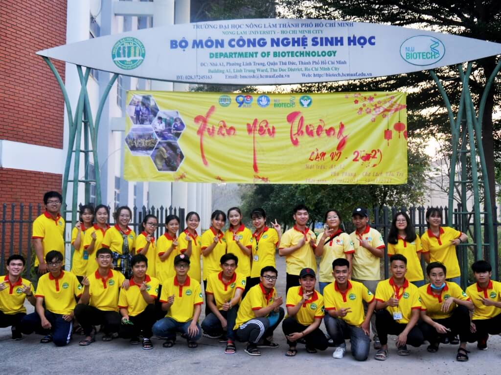 Bản sắc sinh viên Nông Lâm thể hiện qua bộ đồng phục