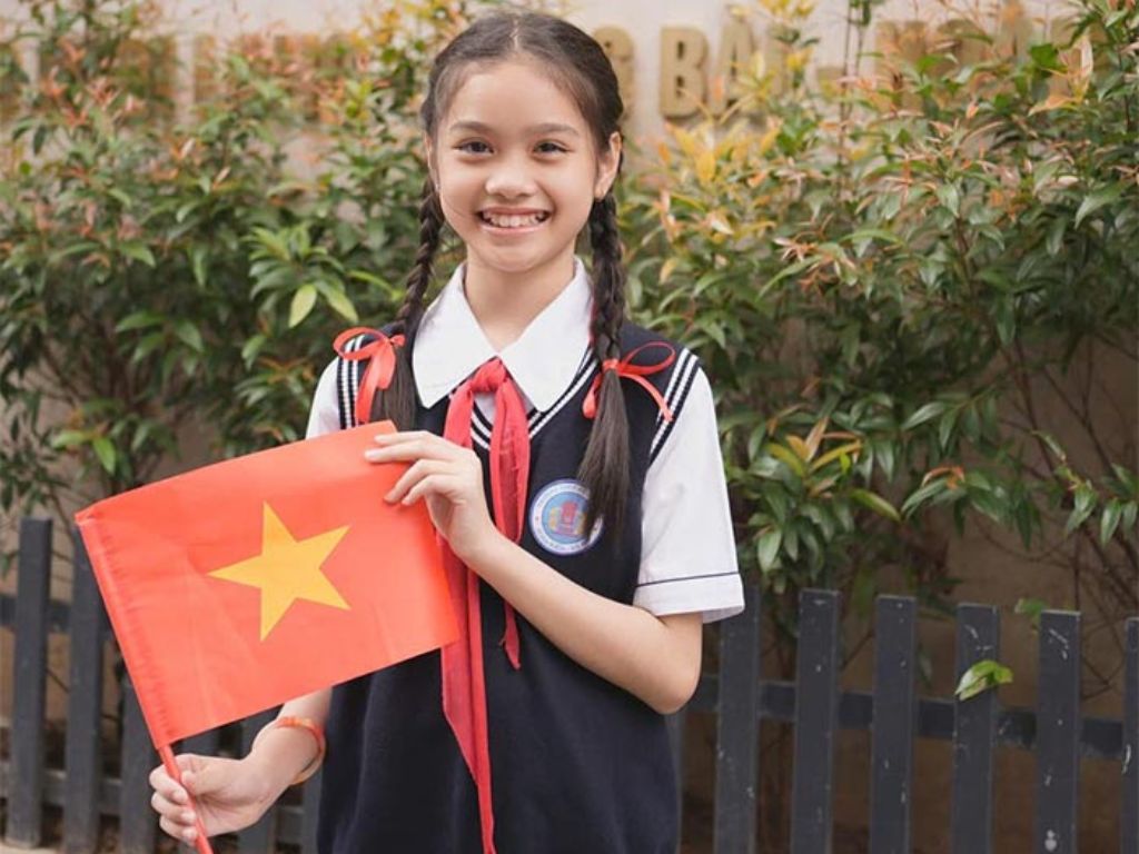 Đồng phục lớp tạo nên màu sắc khác biệt