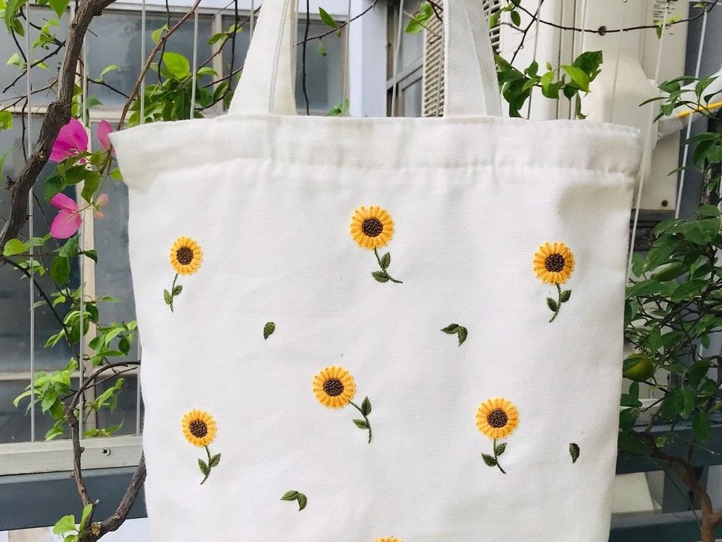 Túi thêu canvas mang lại cảm giác cao cấp và được đầu tư hơn