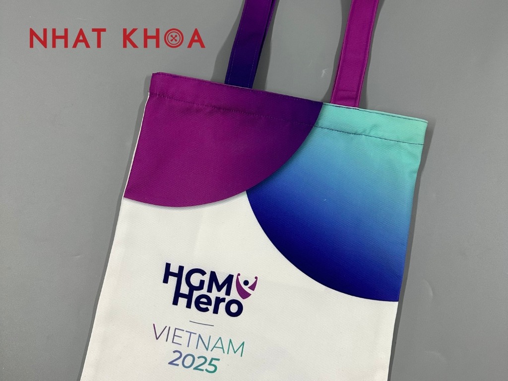 Mẫu túi tote do Nhất Khoa Uniform làm theo yêu cầu của khách hàng