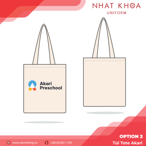 Akari Preschool canvas bag