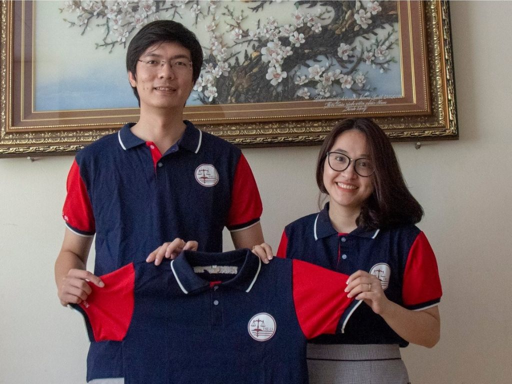 Áo polo đồng phục trường Đại học Luật Hà Nội