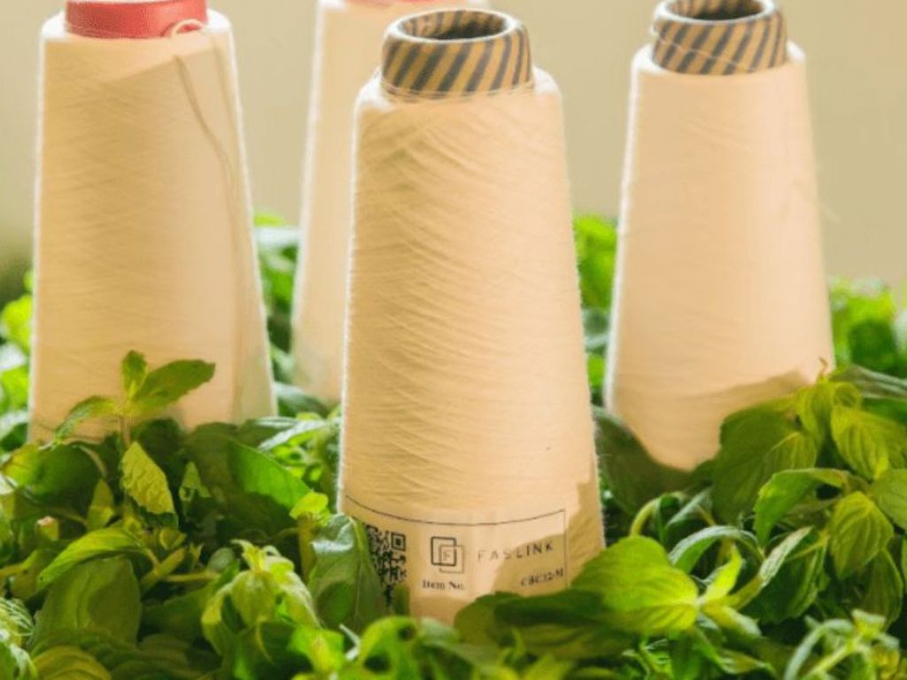 Vải sợi bạc hà có nguồn gốc hoàn toàn từ thiên nhiên