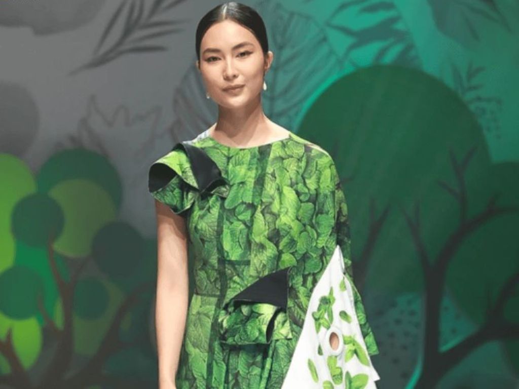 Vải làm từ lá bạc hà tươi giúp thương hiệu bạn tạo ra sự ấn tượng