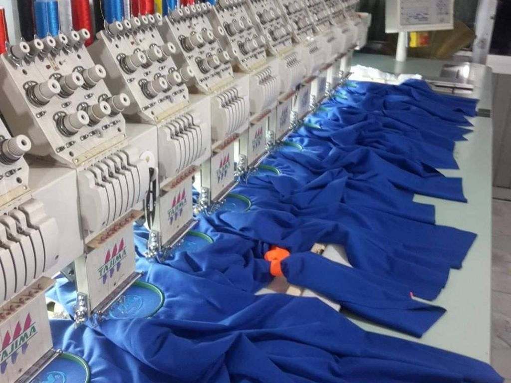 Thêu thường áp dụng cho các sản phẩm đòi hỏi sự chỉn chu