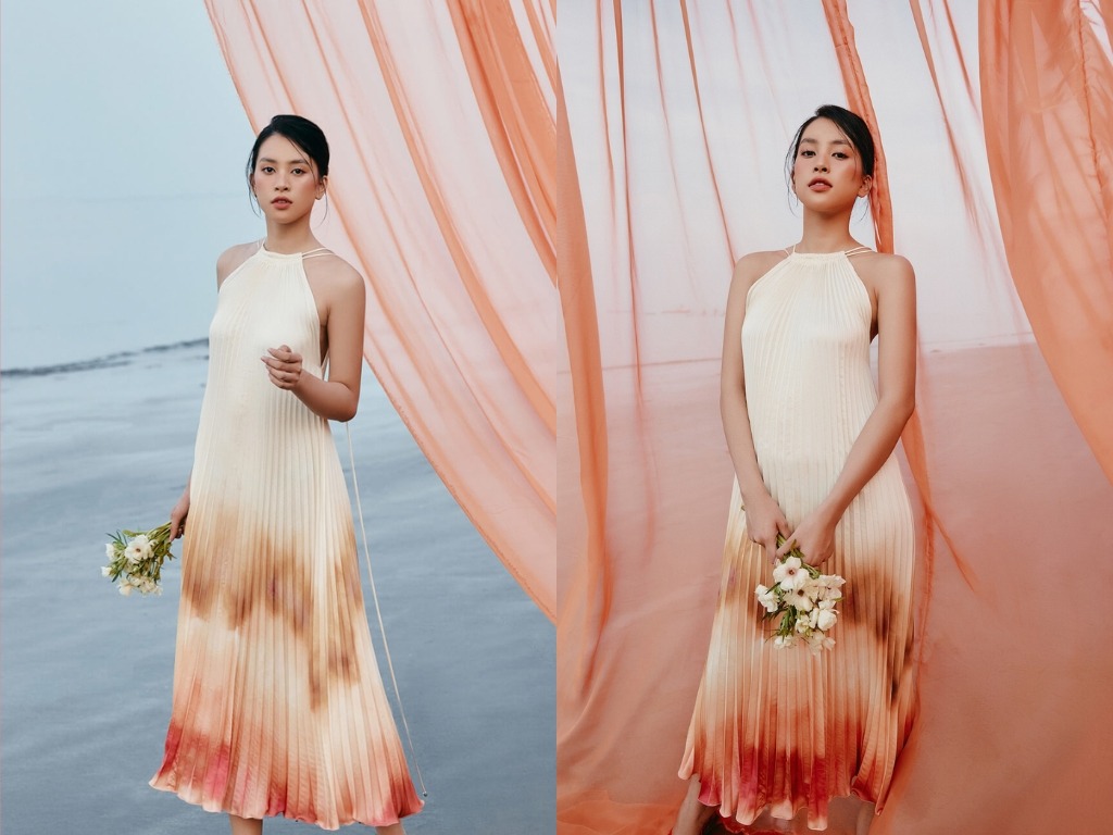 Váy maxi là item bạn phải có trong vali trang phục đi du lịch biển