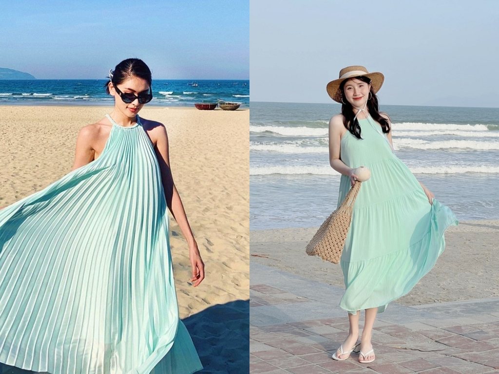 Đầm bay bổng là item sẽ giúp bạn mặc đẹp đi du lịch mùa hè