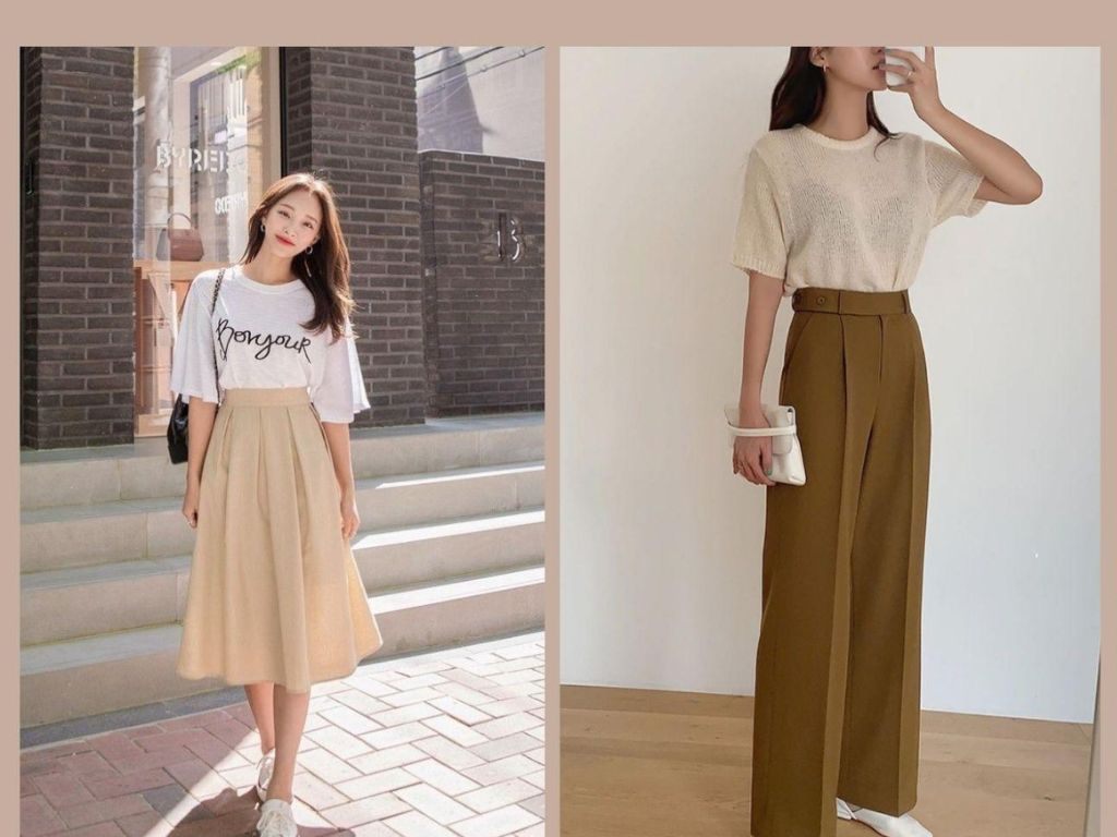 Các gam màu trung tính như đen hay be luôn là lựa chọn an toàn