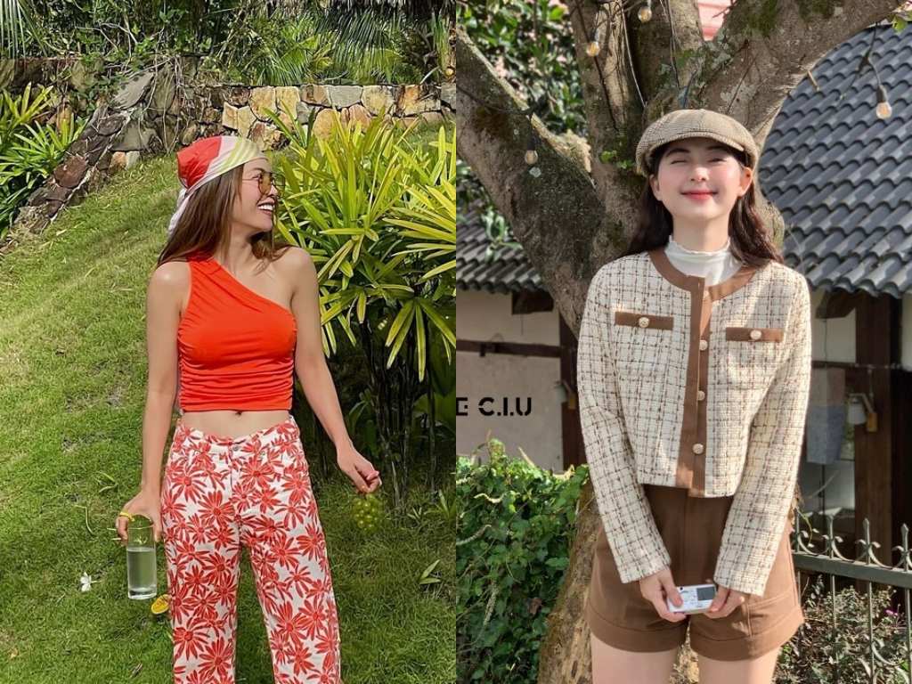 Set đồ đi du lịch cho nữ tone sur tone