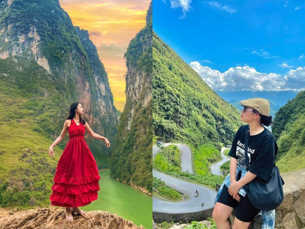Set đồ gợi ý cho câu hỏi đi du lịch Hà Giang mặc gì vào mùa hè