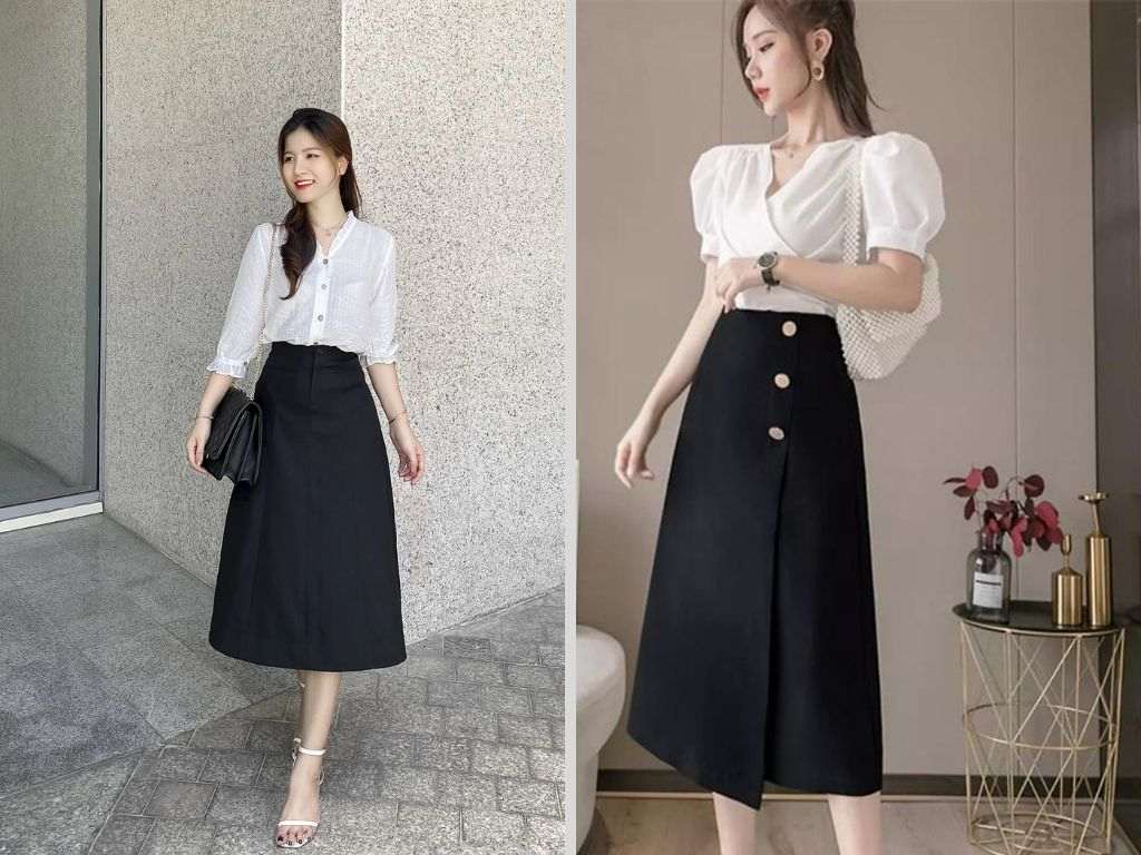 Bạn nên ưu tiên các kiểu áo có độ dài ngang hông