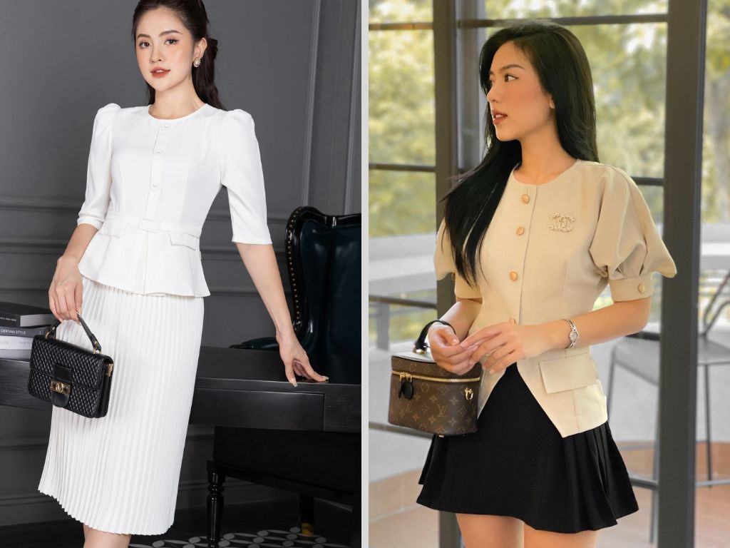 Một bộ đồ công sở chuẩn mực nhằm tạo ra vẻ ngoài chỉn chu