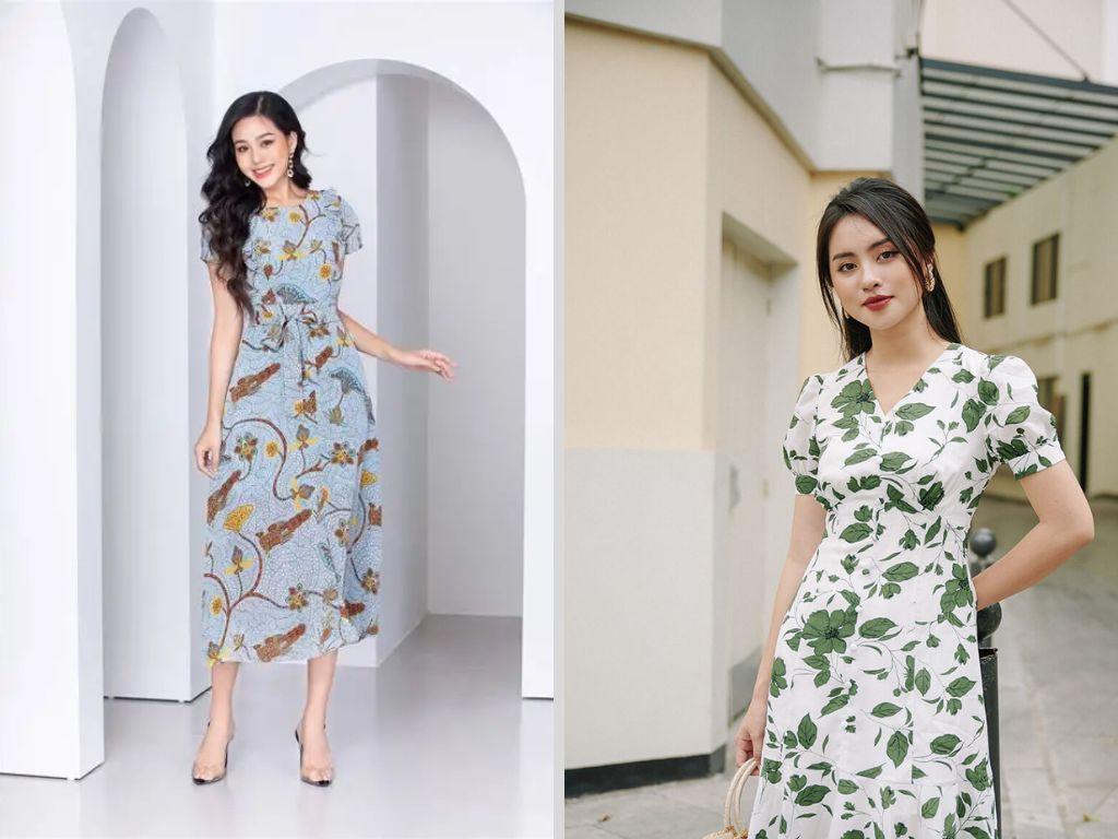 Một chiếc váy chữ A sẽ giúp cân bằng lại tỷ lệ cơ thể