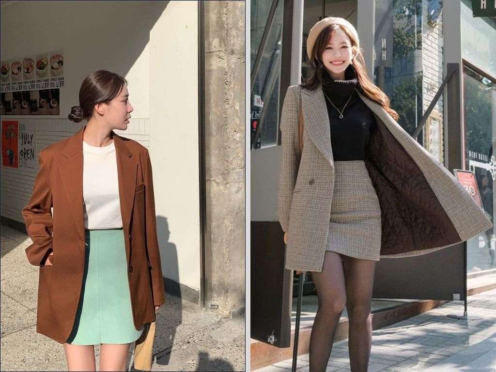 Một chiếc áo khoác blazer là "item" không thể thiếu trong tủ đồ