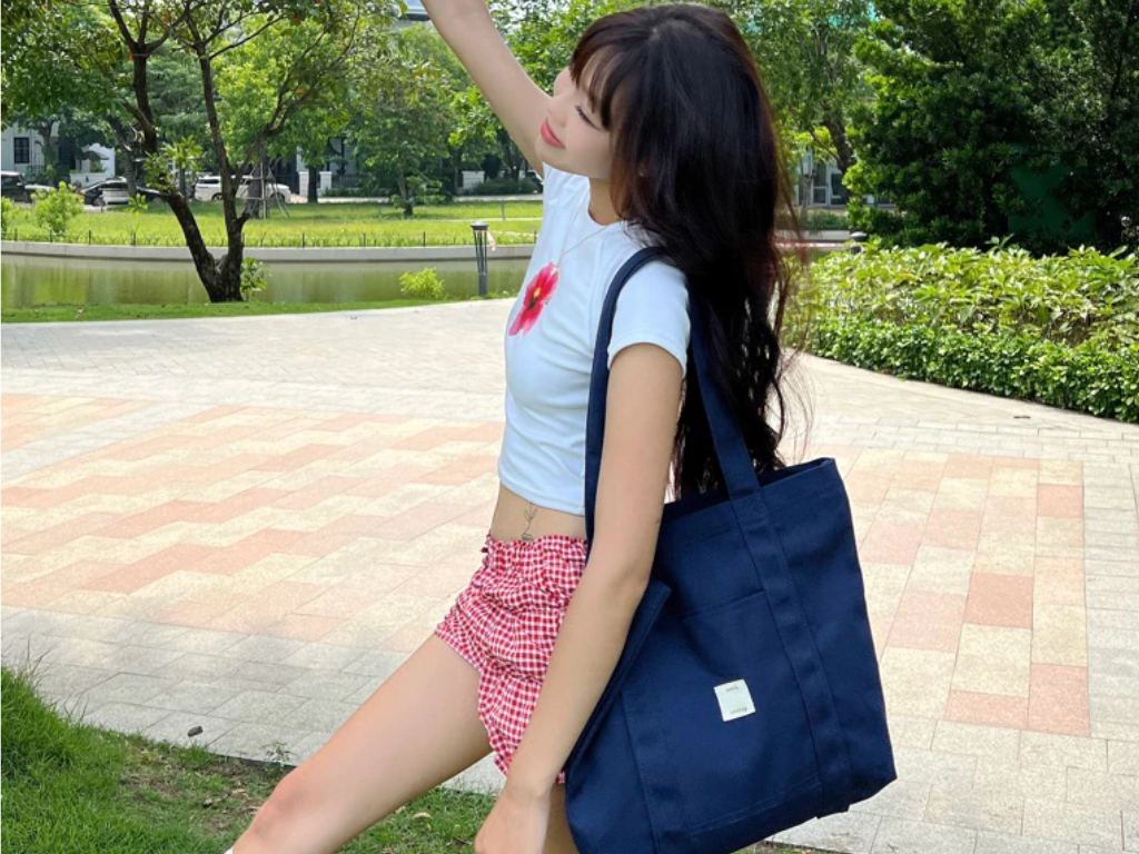Túi vải bố canvas có thể làm túi xách thời trang đeo hằng ngày