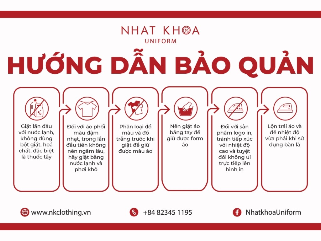 Các cách bảo quản đồng phục trường luôn như mới